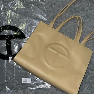 Medium Cream Telfar Bag